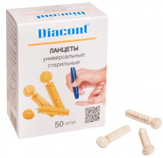 Ланцеты для глюкометра Diacont